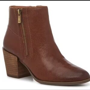 Lucky Brand Bamlea Brown Bootie Size 8.5